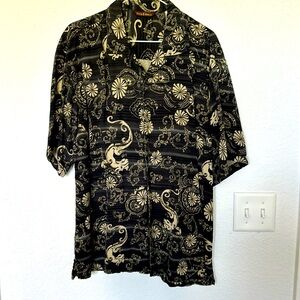 Tommy Bahama Silk Camp Shirt - L